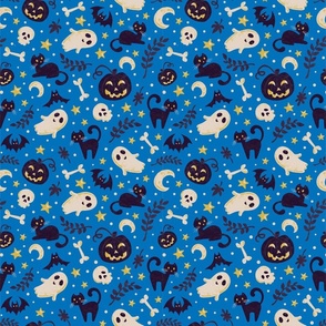 Halloween Night - blue