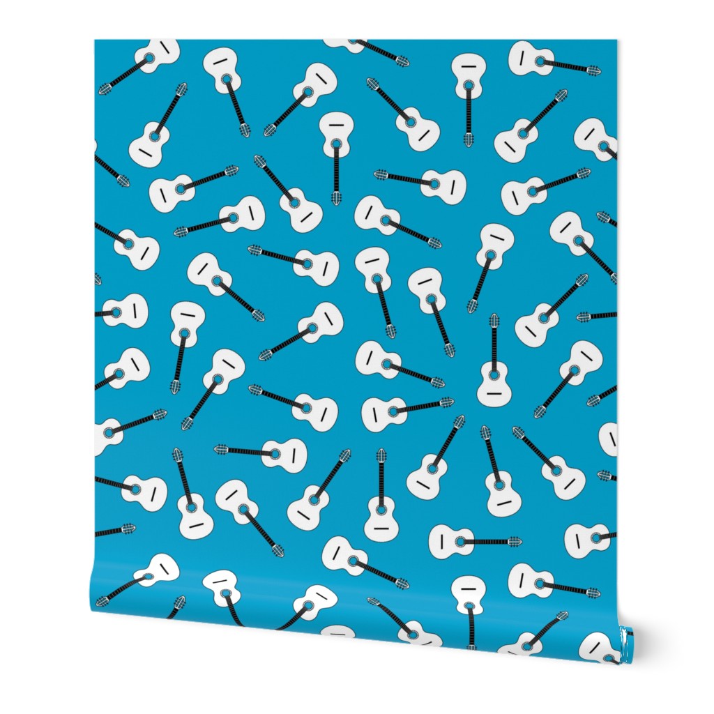 musical snowflakes blue(13a1ca)X