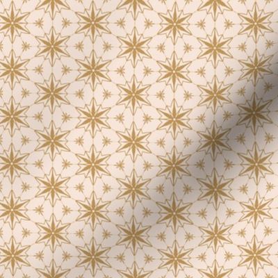 Ornament stars in blush 2.31x2.31