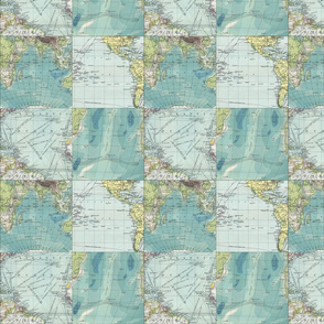 Vintage Ocean Maps