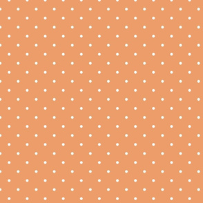 apricot swiss dots