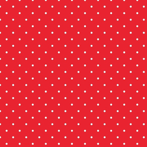 red swiss dots