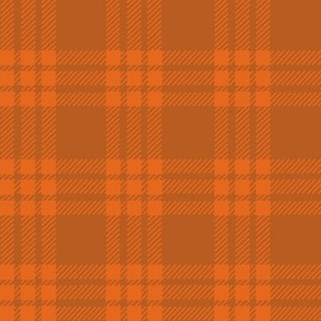 Pumpkin Spice Plaid No. 1