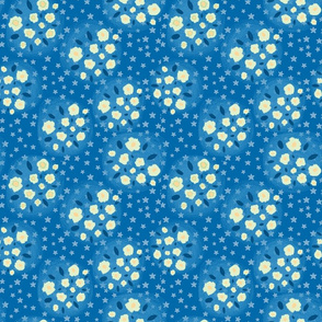 Starflowers - Blue