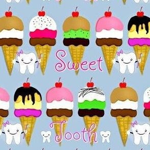 Sweet Tooth / Ice Cream - Dental Teeth  