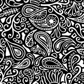 doodle mania - black and white 2