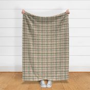 (small scale) Fall Plaid - Watercolor - green - LAD19BS
