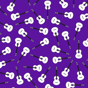 musical snowflakes purple(541a99)X