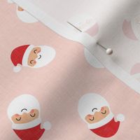 Cute Santa on pink - LAD20