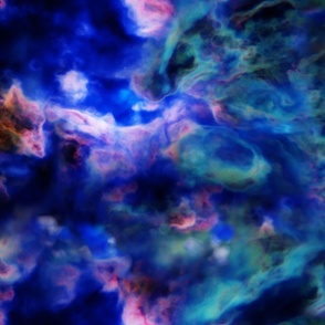 Colorful Space Nebula 