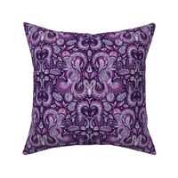 Paisley Pattern in Purple, Magenta & Mauve