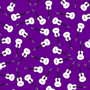 musical snowflakes purple(5e0089)X