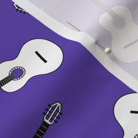 musical snowflakes purple(5a43a8)X
