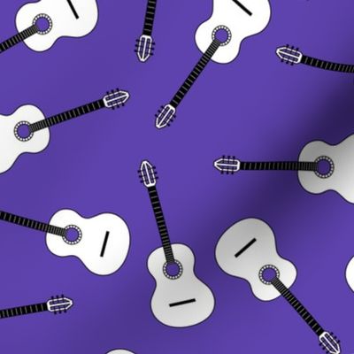 musical snowflakes purple(5a43a8)X