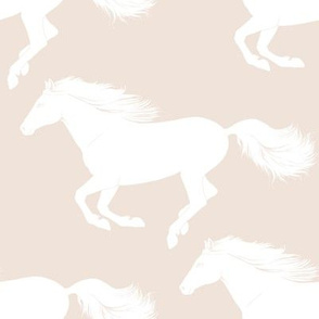 Galloping Pony 1 Vanilla // x large