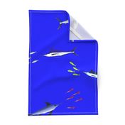 Billfish Assault Scatter deep sea blue (lg)