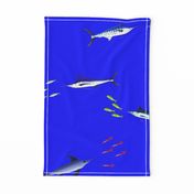 Billfish Assault Scatter deep sea blue (lg)