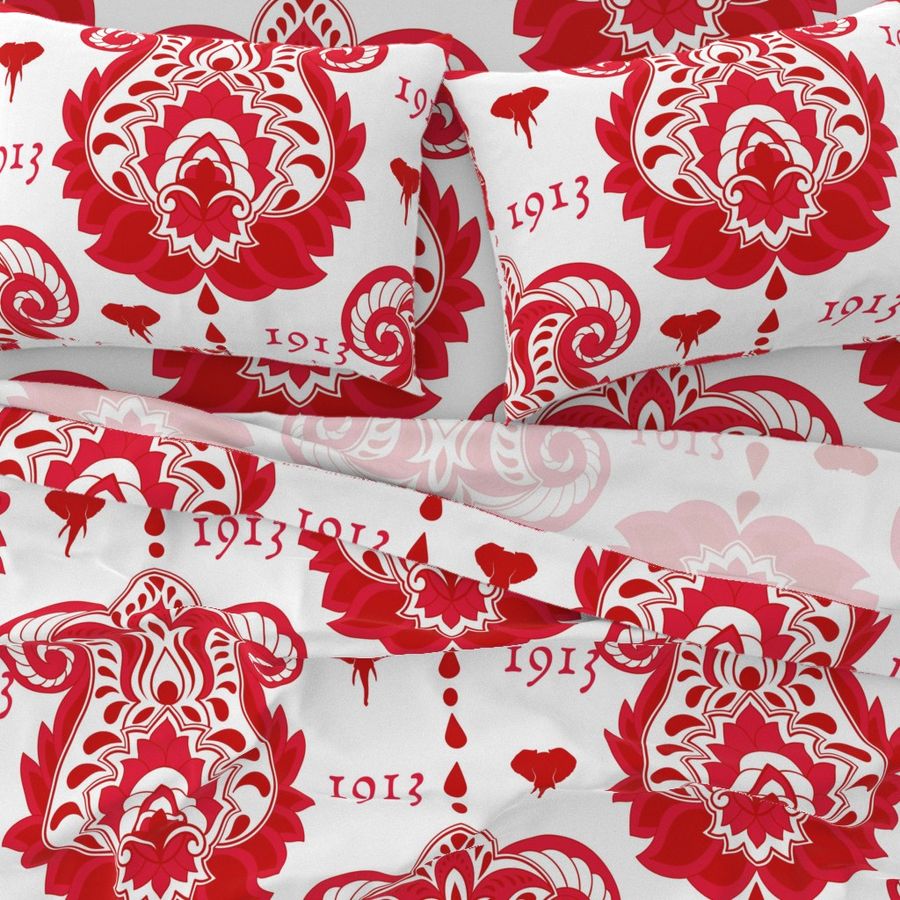 1913 Paisley Fabric