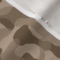 ★ GROOVY CAMO ★ Mocha Brown - Medium Scale / Collection : Disruptive Patterns – Camouflage Prints