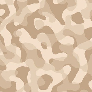 ★ GROOVY CAMO ★ Sand Beige - Medium Scale / Collection : Disruptive Patterns – Camouflage Prints