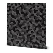 ★ GROOVY CAMO ★ Dark Gray - Medium Scale / Collection : Disruptive Patterns – Camouflage Prints