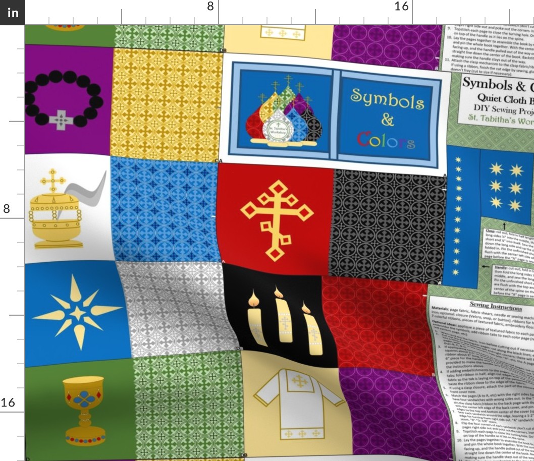 Symbols and Colors Cloth Book