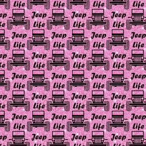 jeep life pink 1"
