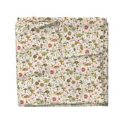 Mushroom Floral Linen smallest scale