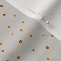 holiday gold dots coordinate - gray