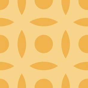 Geometric Pattern: Intersect Circle: Lemon