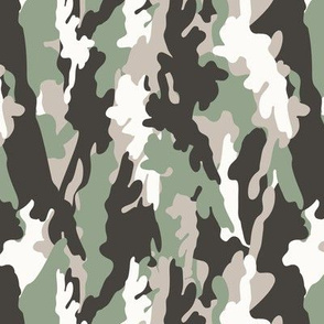 camo sage (90) - Camouflage green and grey - LAD20BS