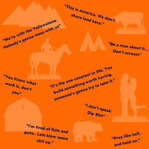 Yellowstone Quotes - Small
