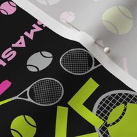 love tennis smash ace, black