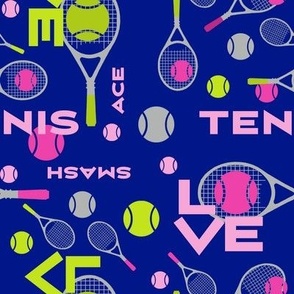Love tennis smash ace, blue 2