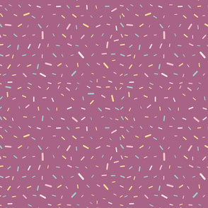 Nostalgic Summer- Sprinkles- Purple- Small Scale