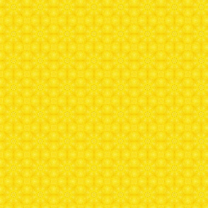 Yellow patterned fabric