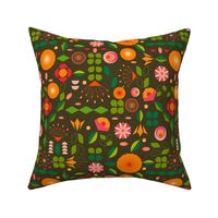 Verdure- Mod Scandi Florals- Regular Scale