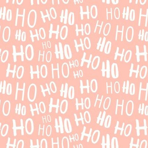 ho ho ho -  Christmas Santa - pink - LAD20