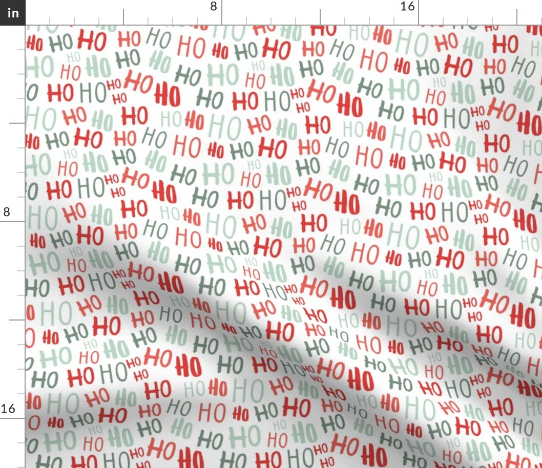 ho ho ho - mint Christmas - LAD20