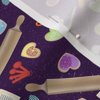 Sugar Cookie Tools on Purple (small scale)