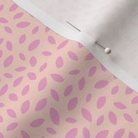 Little abstract leaf spots organic garden shaped fall design scandinavian neutral nursery peach pink girls