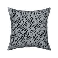 Little abstract leaf spots organic garden shaped fall design scandinavian neutral nursery cool gray black