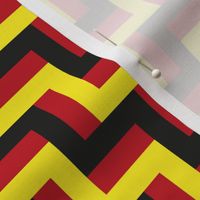 German Flags Collage | Sporty Vibe | Black Red Gold | Geometric Design | small