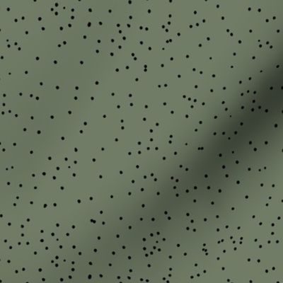 Little messy speckles minimalist love neutral spots nursery boho fall design cameo green black