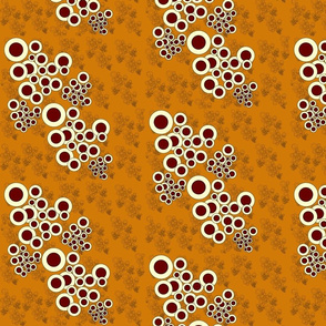 brown tan ivory_dot