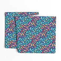 Kindergarten Teacher's Toolkit - Rainbow Stationary on Dark Blue - small