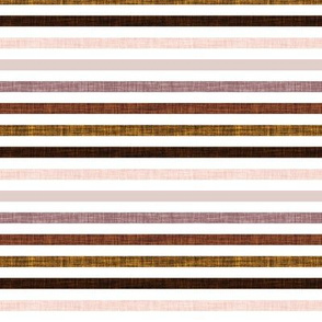 1/4" linen stripes // 51-2, rosewood, 44-1, cinnamon, 19-16, hickory, mocha