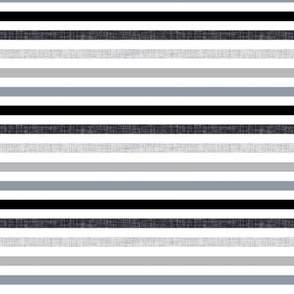 1/4" linen stripes // 179-5, black, anchor, 174-4, cloud