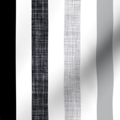 1" rotated linen stripes // 179-5, black, anchor, 174-4, cloud