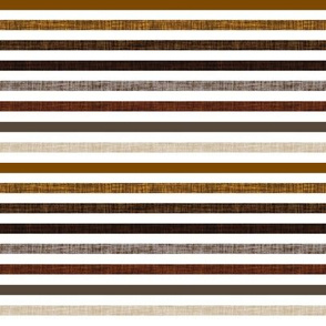 1/4" linen stripes: 22-16, coffee, chocolate, mushroom, penny, 13-2, 23-16, 19-16